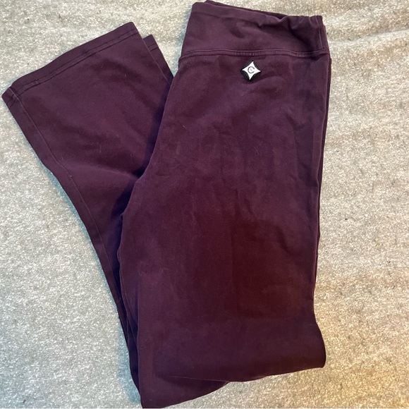 Verve Leda Christian Griffith Womens Organic Cotton Climbing Pants Yoga Large - Picture 2 of 8